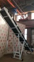Транспортер желобчатый для соли, угля, торфа, песка, щебня